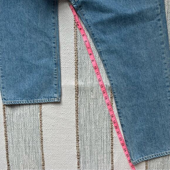 SLVRLAKE London High Rise Straight in Fool For Love Jeans Women’s Size 32 - Picture 3 of 11